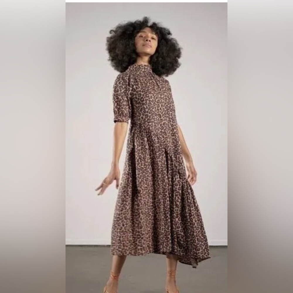 Leopard Print Women's Dress
